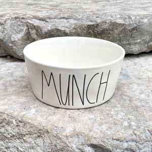 Rae Dunn MUNCH Pet Bowl